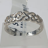 LADIES SILVER RING - Ring Size N / 7.5 US